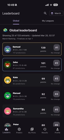 Predict in Football Screenshot 5 of 6