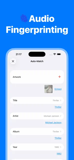 Waketag: Music Tag Editor screenshot 2