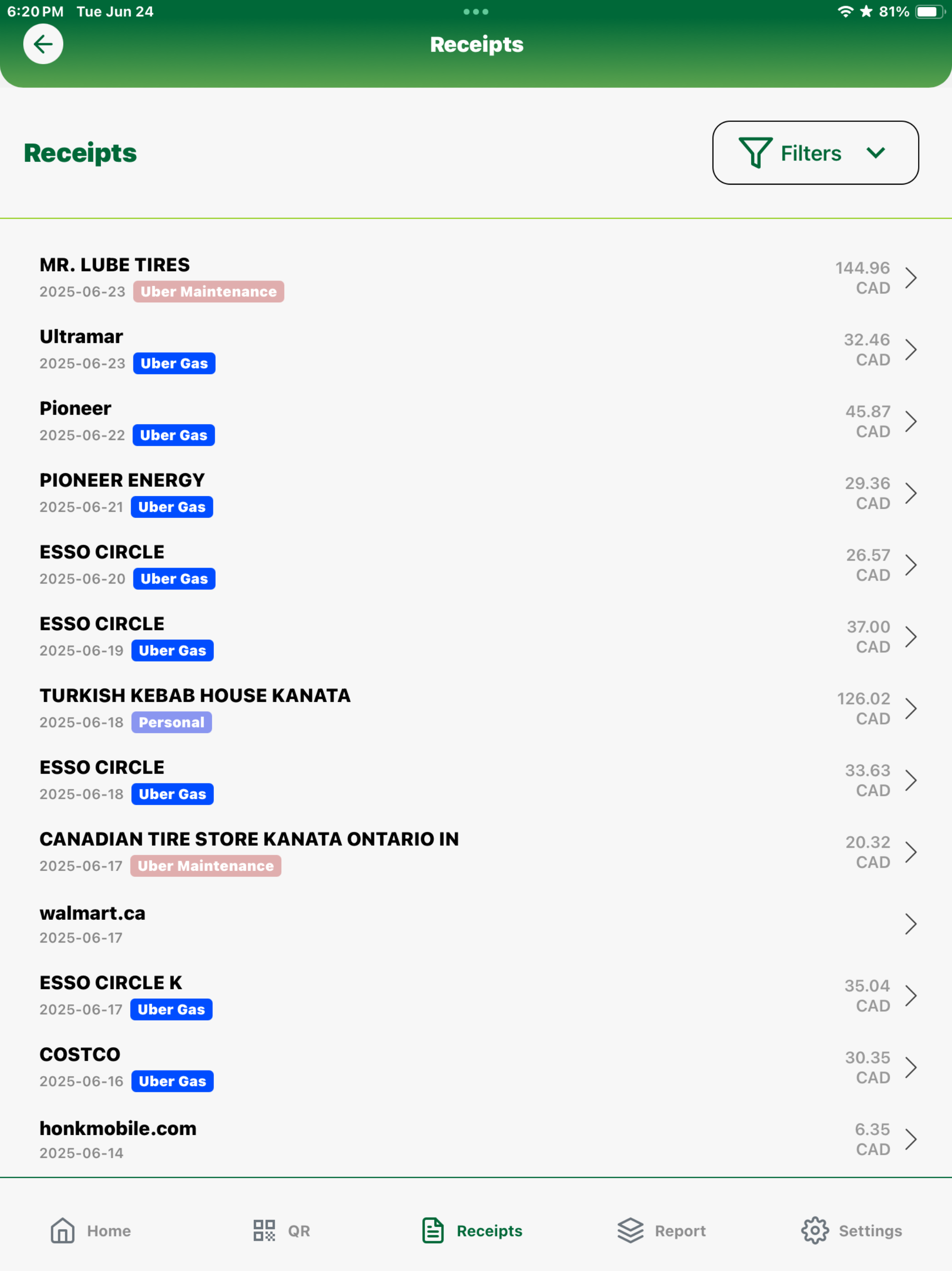 Yubilly – Receipt Manager screenshot 11