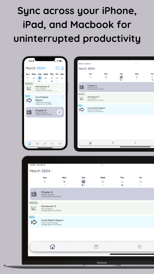 #6. Homework Tracker: Recitation (iOS) بواسطة: Troy Husted