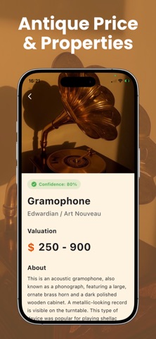 Antique Identifier - SnapAntiq iPhone screenshot