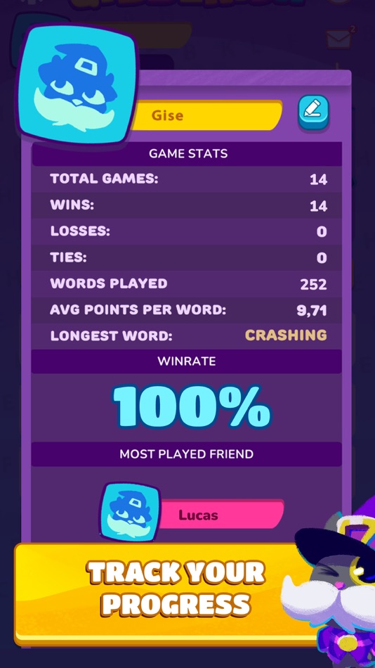 #5. Gibberish: Word game & friends (iOS) Por: Halfbrick Studios