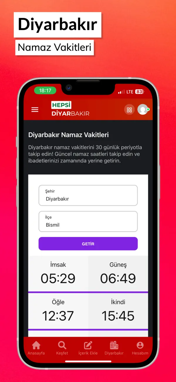 Screenshot #3 pour Hepsi Diyarbakır