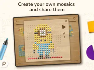 Mosaic: peg puzzle for kids screenshot 4