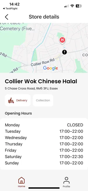 Collier Wok Takeaway screenshot 3