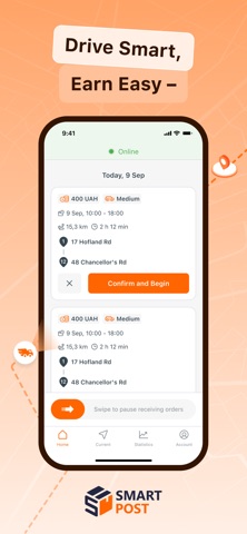 SmartPost Driver screenshot