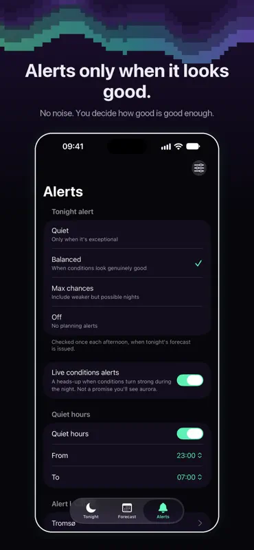 Aurora: Forecast & Alerts screenshot 4 of 4