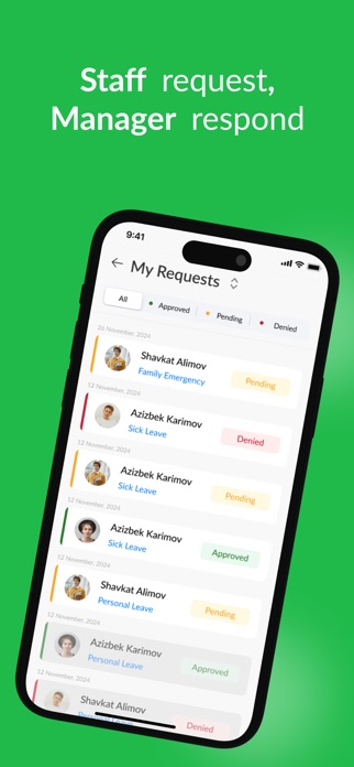 Aros Staff app Screenshot 9 of 10