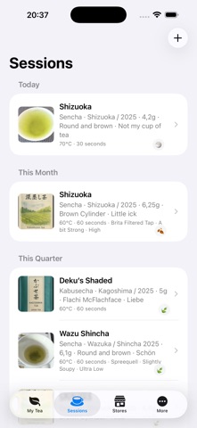 TeaLoveLog screenshot