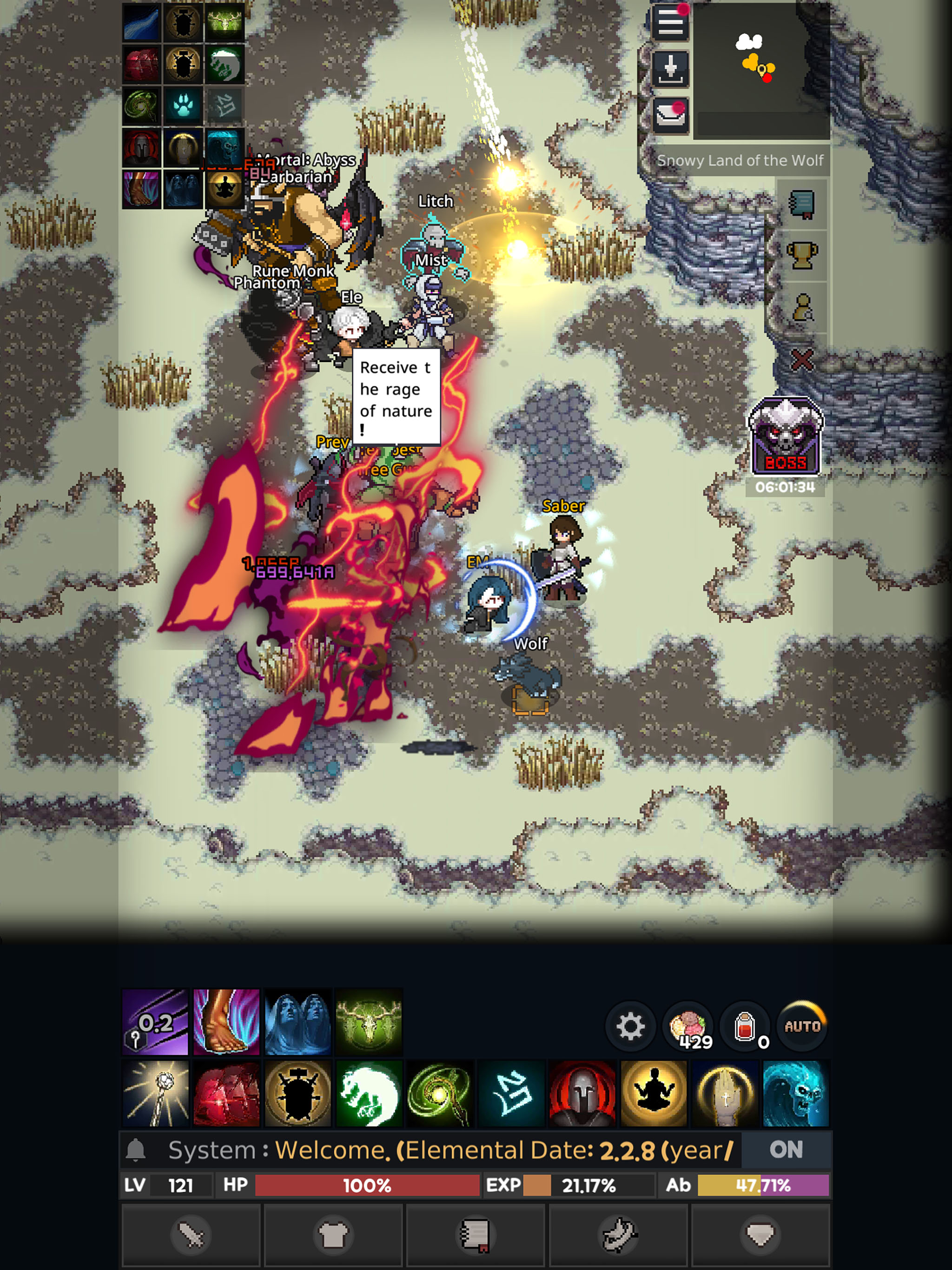 Elemental: MMORPG en 2D
