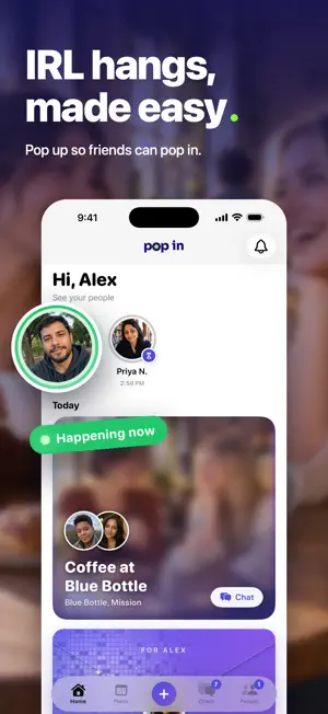 Pop In Be Social screenshot 1