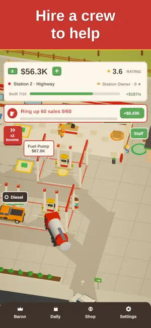 Fuel Baron: Gas Station screenshot 3