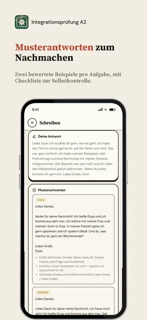 Integrationsprüfung A2 screenshot 4