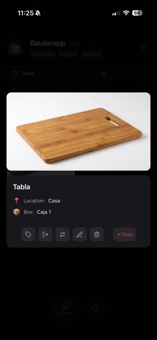 Baulerapp: Home Inventory Screenshot 4 of 9