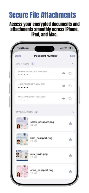 Fields: Secure Notes & Vault screenshot 3
