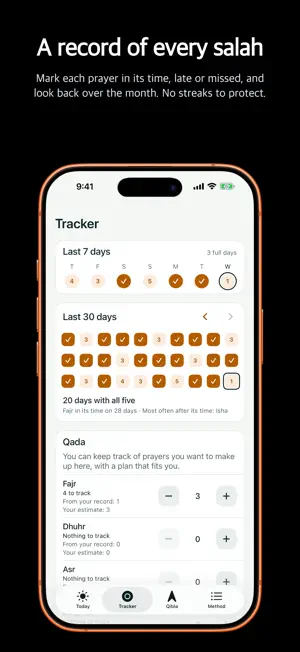 Zawal: Prayer Times & Tracker screenshot 2