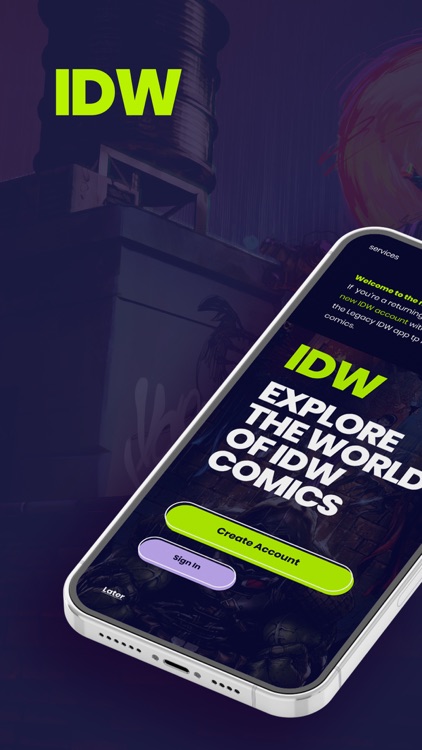 IDW Digital Comics Experience