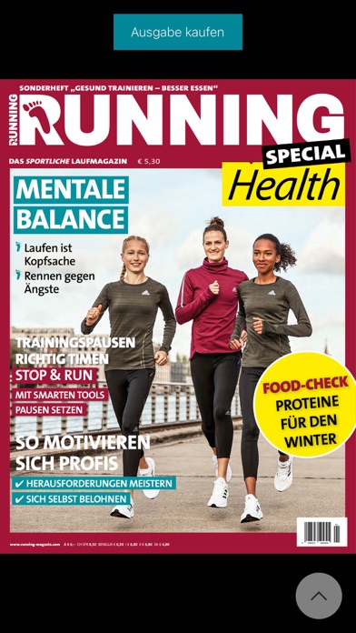 RUNNING Laufmagazin Screenshot