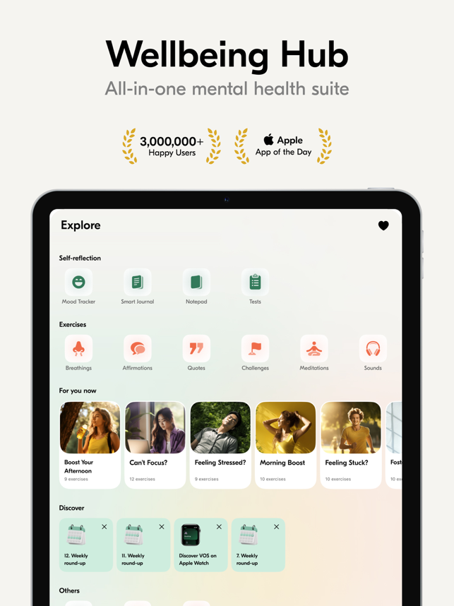 ‎VOS: Mental Health Tracker Screenshot