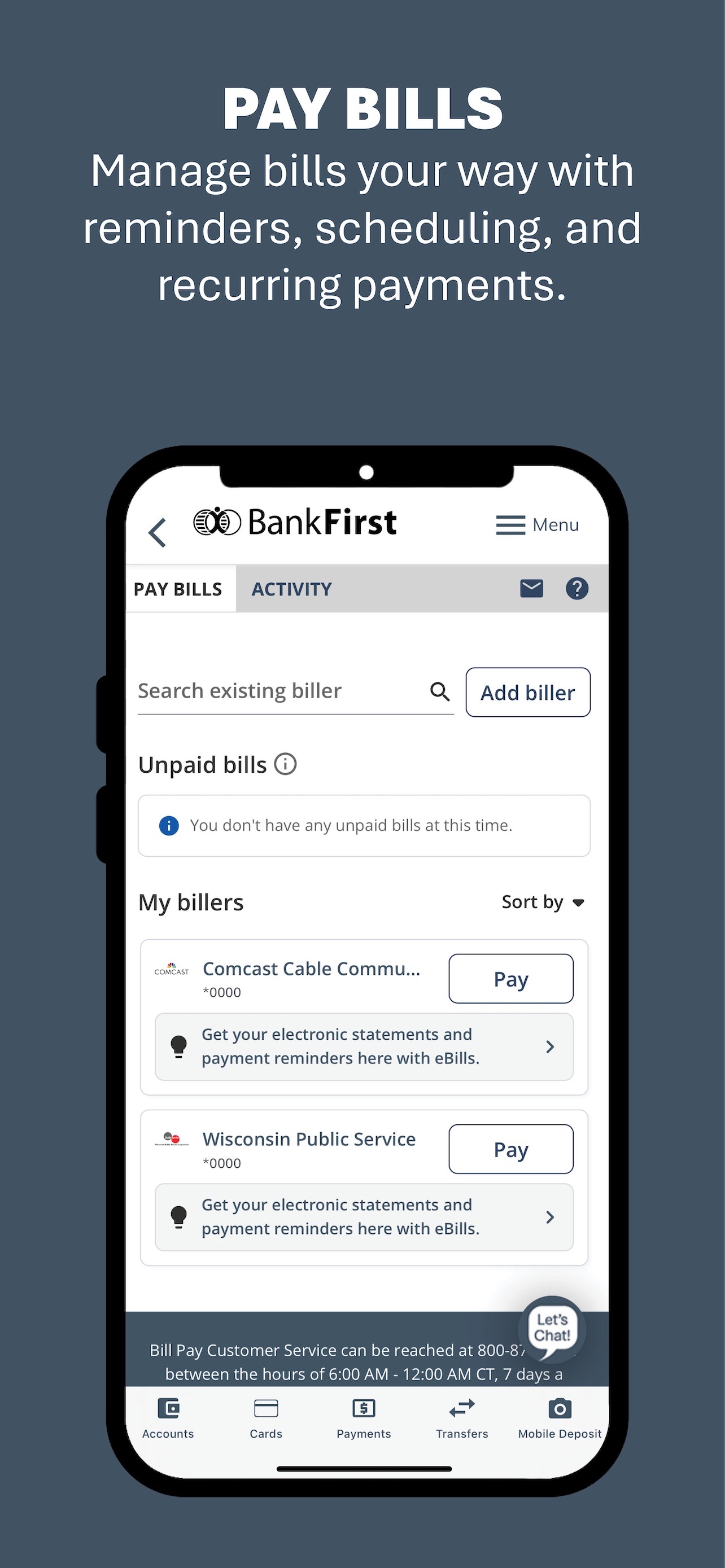 Bank First goBank screenshot 5