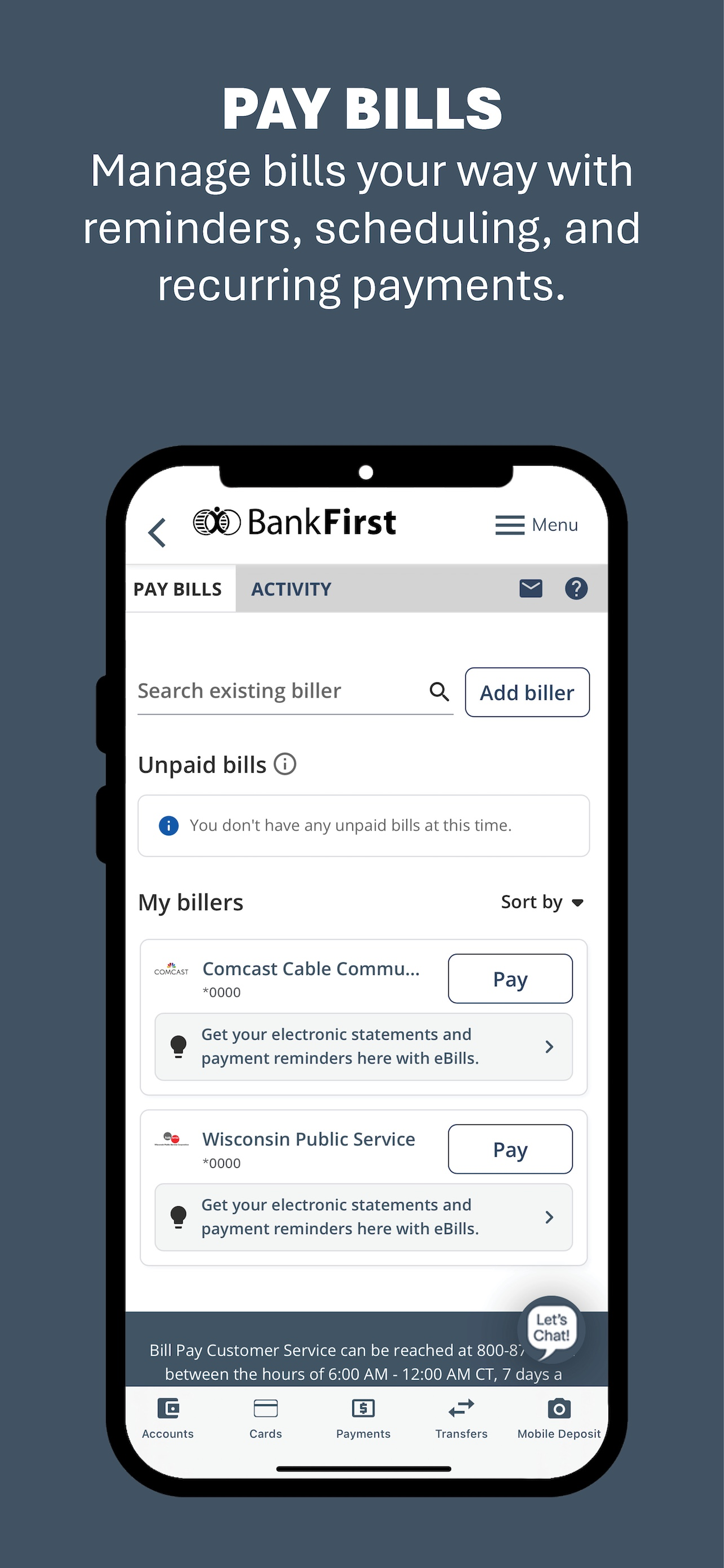 Bank First goBank screenshot 5