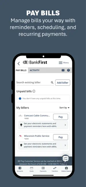 Bank First goBank screenshot 5