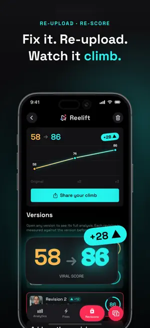 Reelift: Go Viral & Blow Up screenshot 3