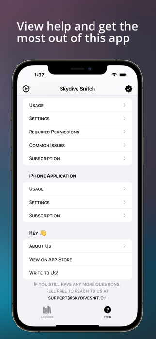 Skydive Snitch Screenshot 4 of 4