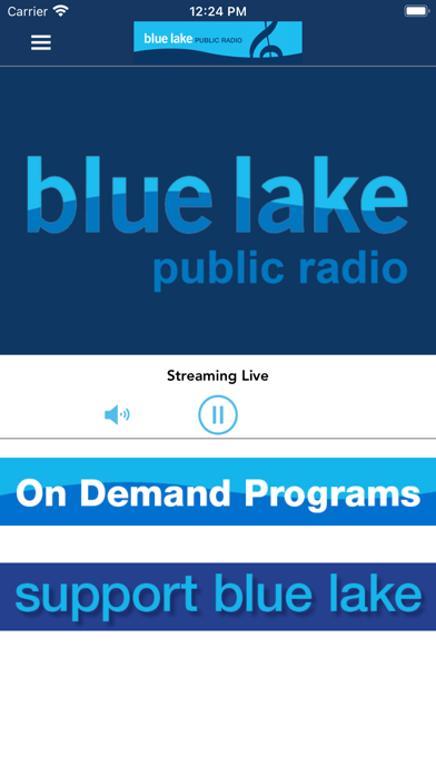 Screenshot #1 pour Blue Lake Public Radio