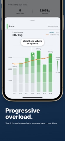 BTB Workout Log: Gym Tracker Screenshot 2 of 9