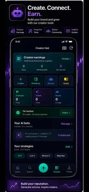 AI Trading: Bots & Strategies screenshot 3