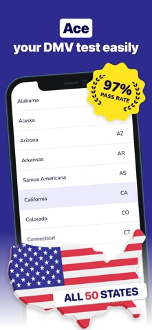 DMV Permit Practice Test・2026 Screenshot 1 of 5