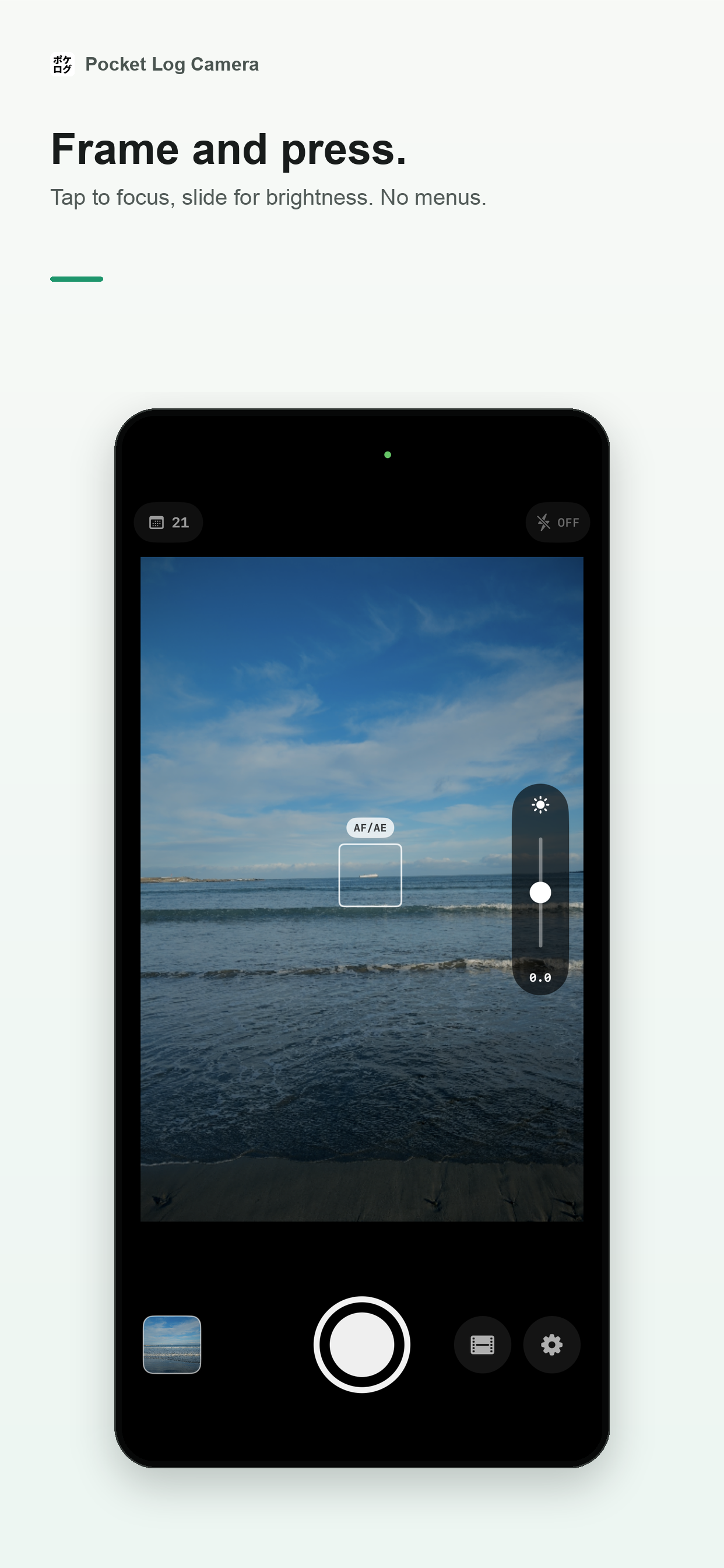 Pocket Log Camera screenshot 5