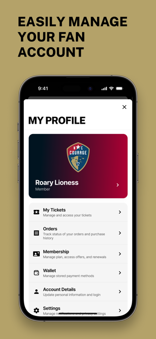 NC Courage Screenshot 1 of 4