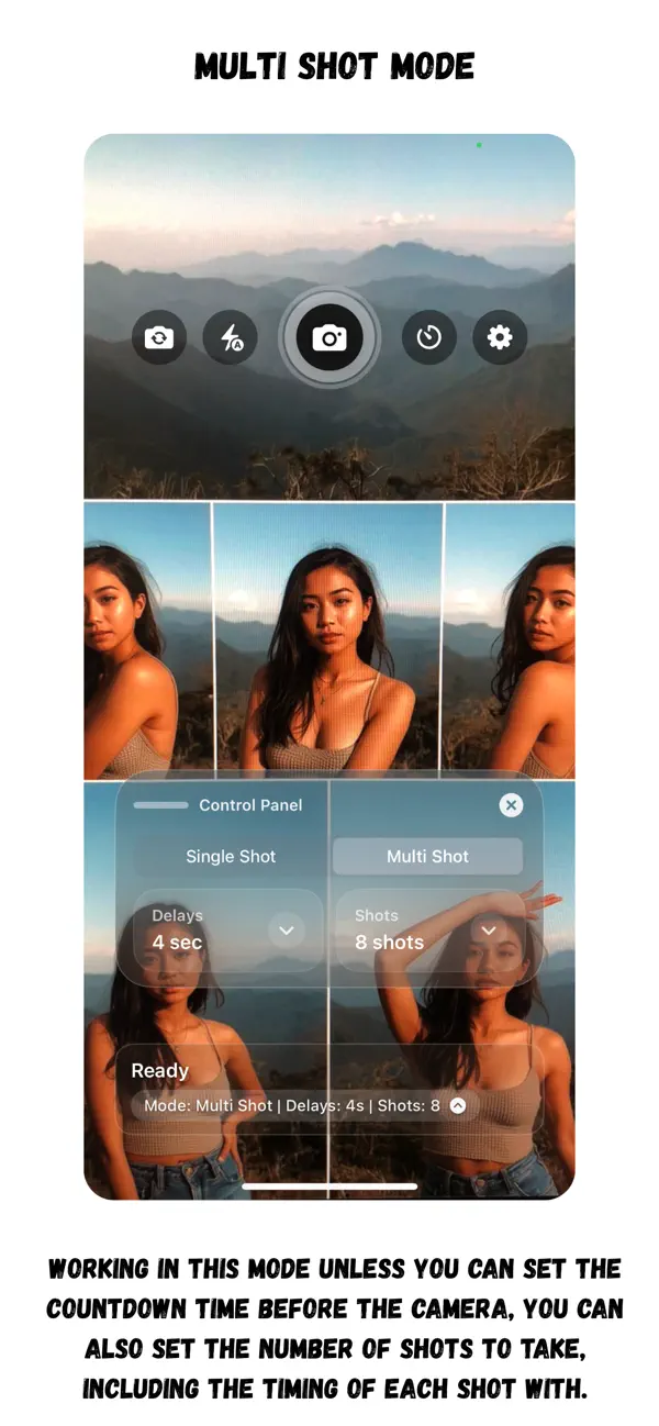 Screenshot #2 pour Camera Timer!