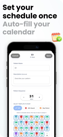 ShiftCal Shift Work Calendar Screenshot 7 of 9