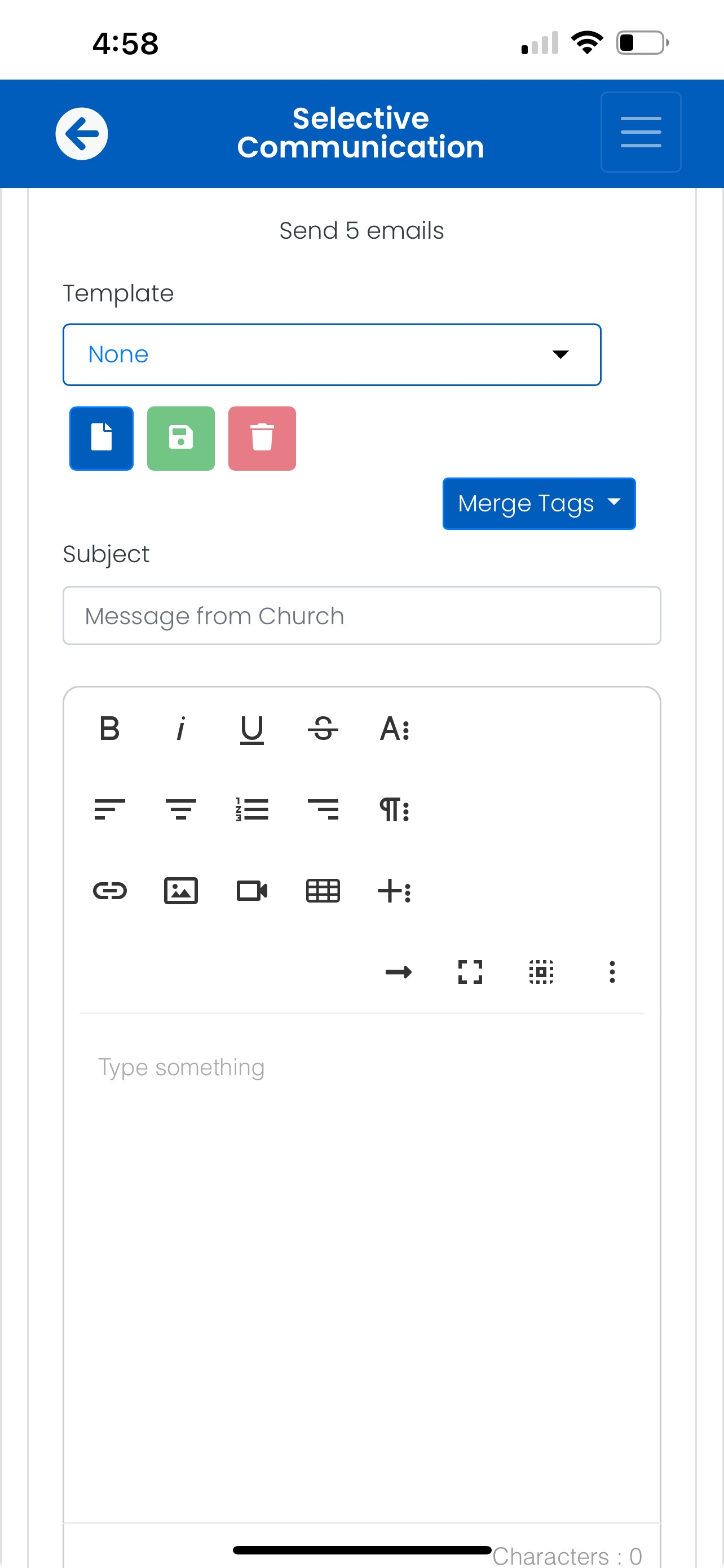 Church Services