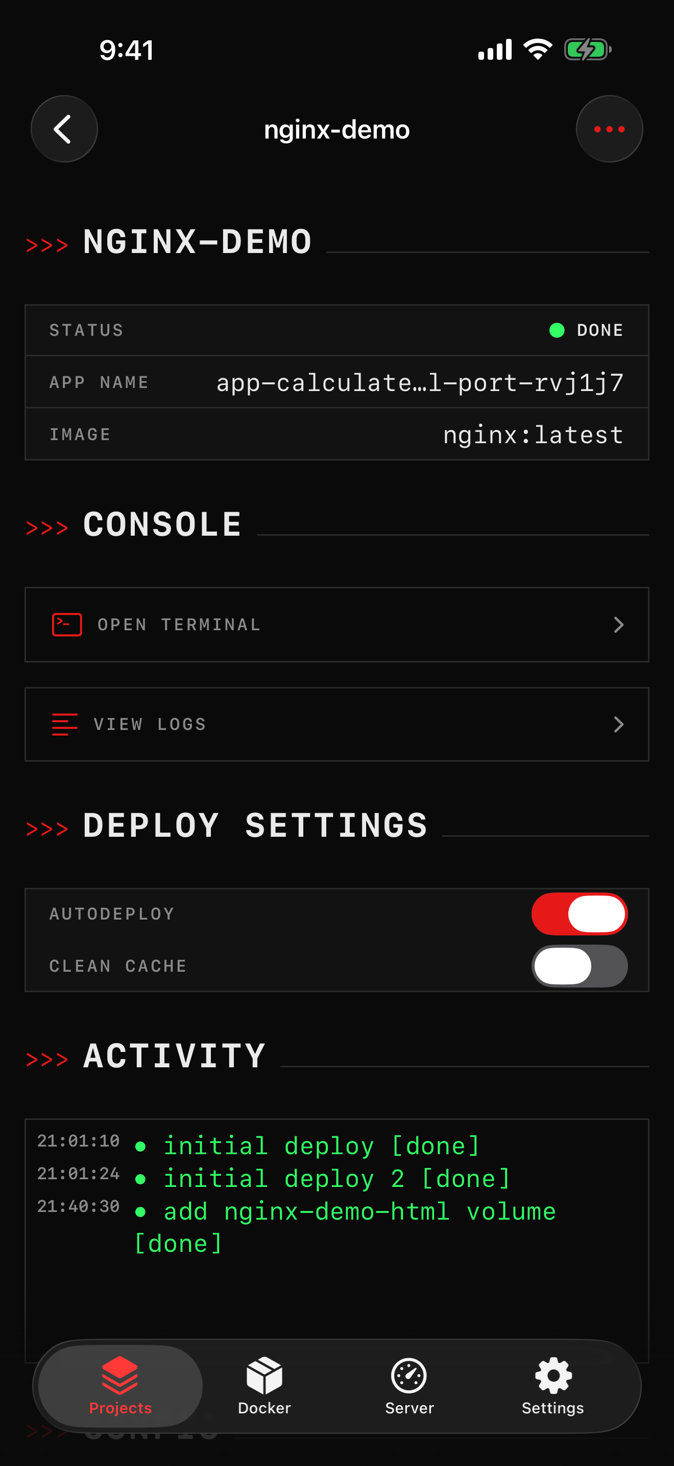 Dokploy Client screenshot 4