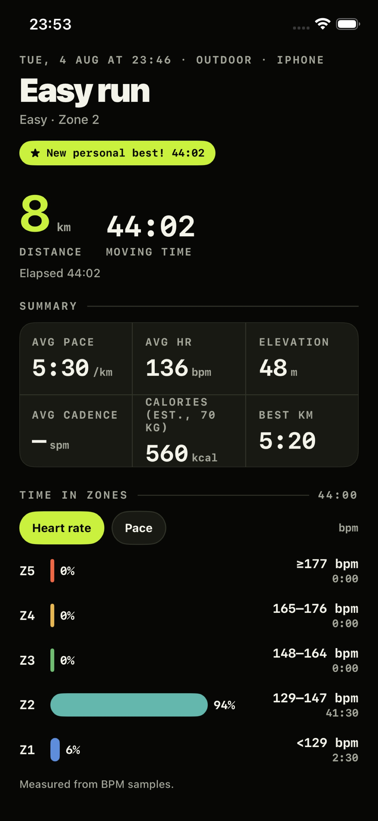 Runvel: Adaptive Running Coach screenshot 4