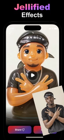 VIDZLY: Trendy Video Templates iPhone screenshot
