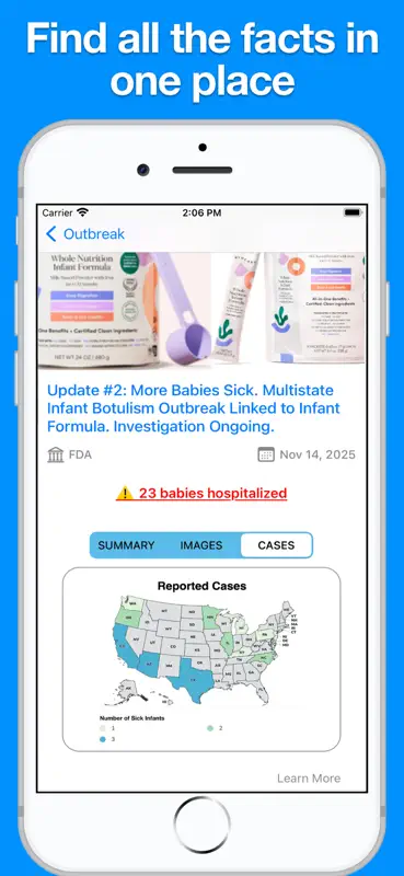 Food Recalls & Alerts screenshot 3 of 4