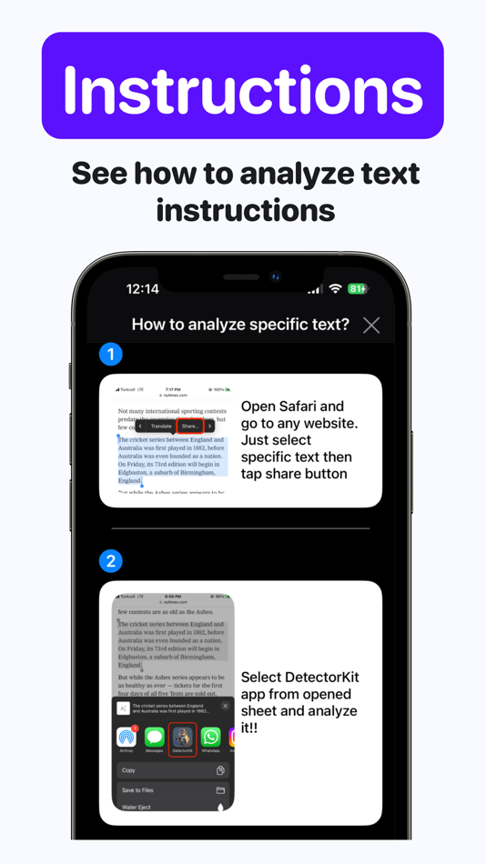 #5. AI Detector - Analyzer (iOS) 由: Bulent Hanci