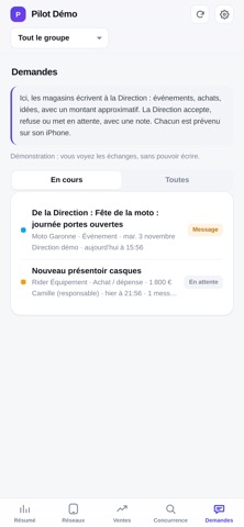 Pilot – Pilotage magasins screenshot 4