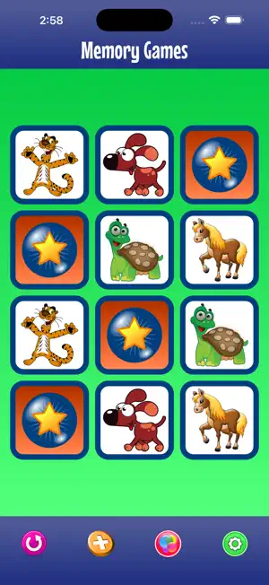 Memory Games with Animals screenshot 1