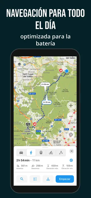 Organic Maps: mapas & gps screenshot 9 of 10