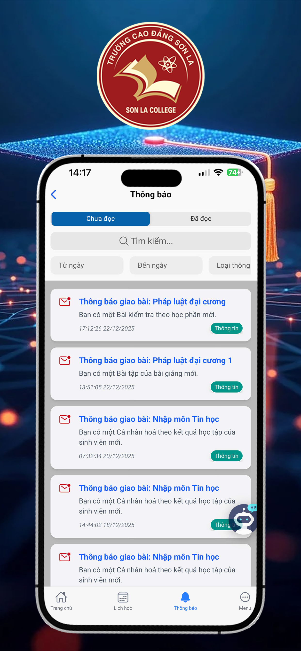 Cao Đẳng Sơn La screenshot 4