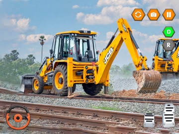 Road Construction JCB Game iPad screenshot