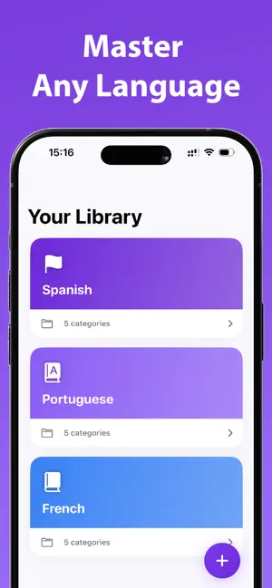 MemLingo: Vocabulary Builder screenshot 1