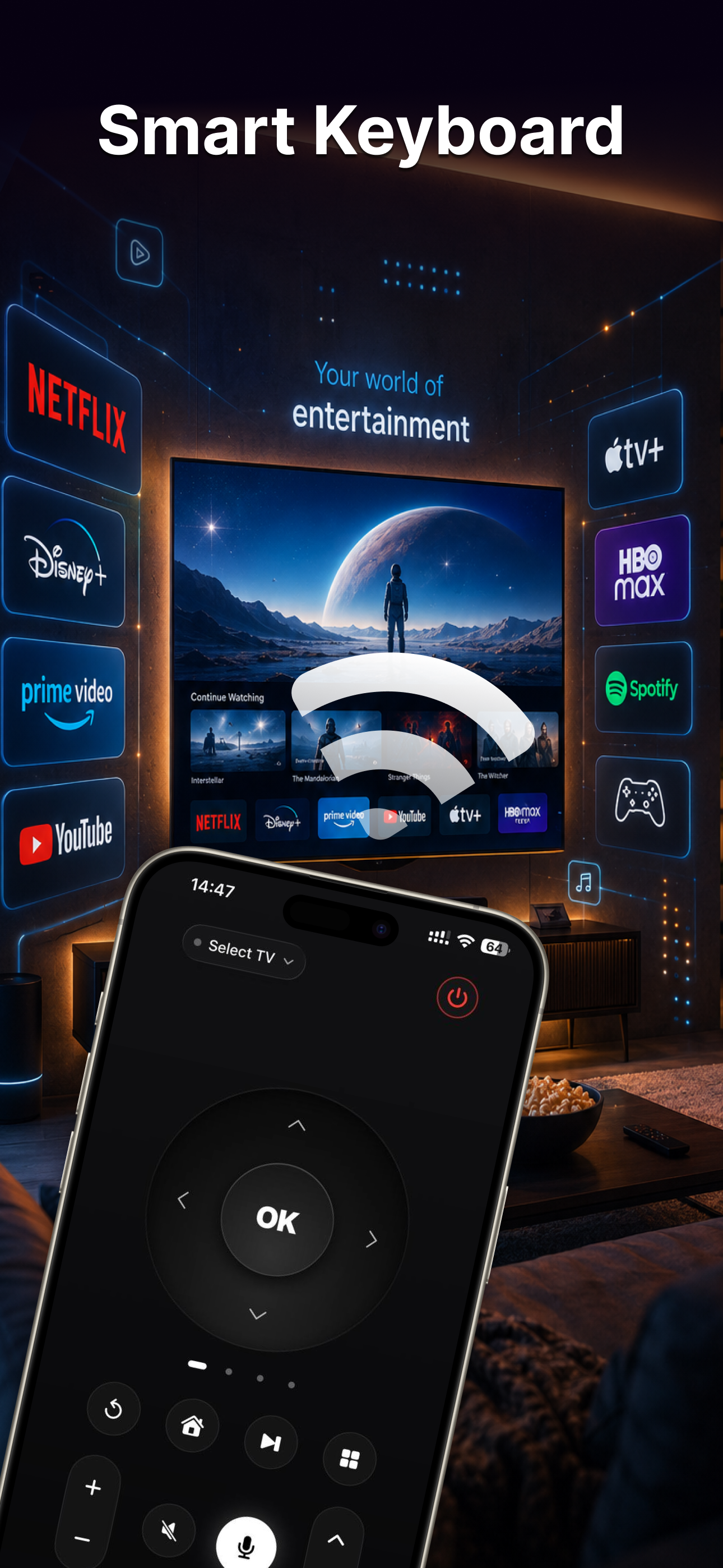 TV Smart Remote & Cast screenshot 4