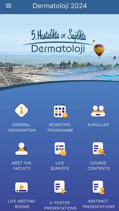 Dermatoloji Kongresi 2024 Screenshot